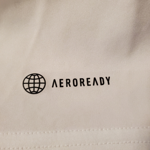 Adidas Originals White & Beige Training T-Shirt - Picture 7 of 7